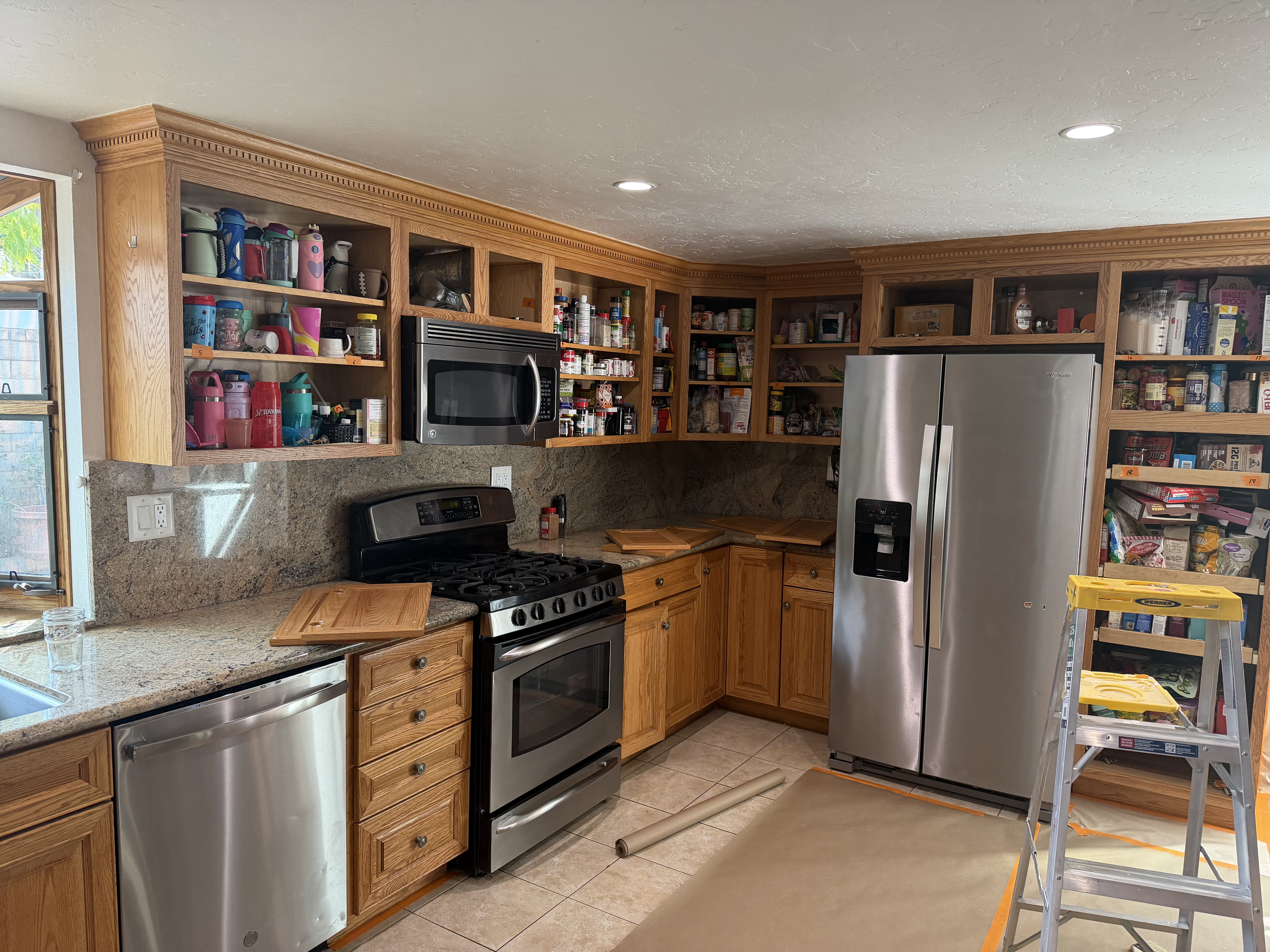Kitchen before remodel